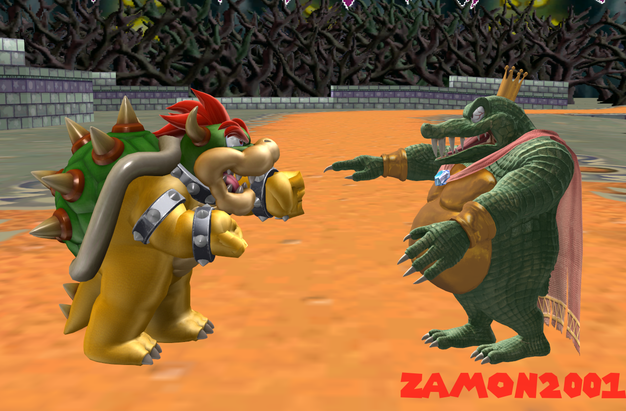 Bowser and King K Rool