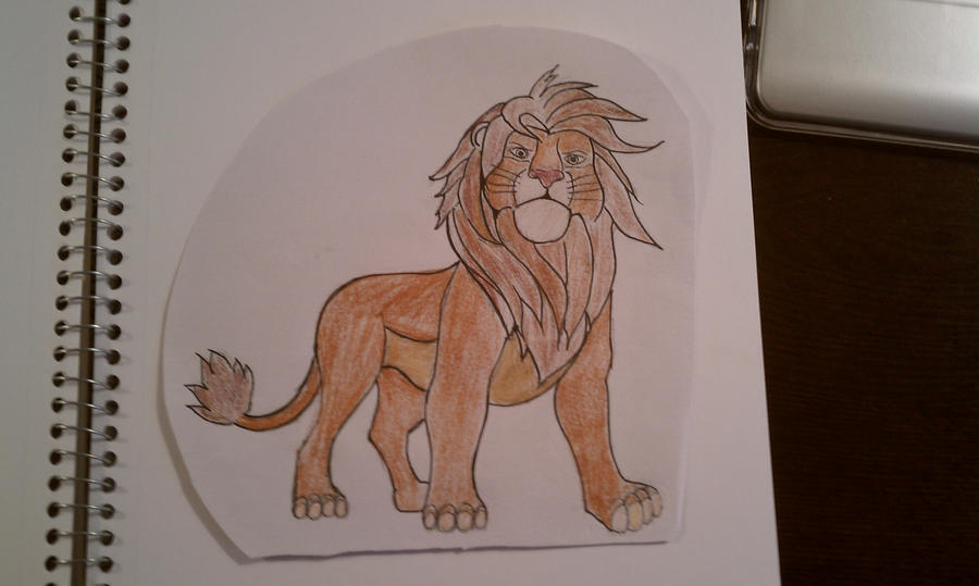 Stand Tall Simba by PurpleTuesday on DeviantArt