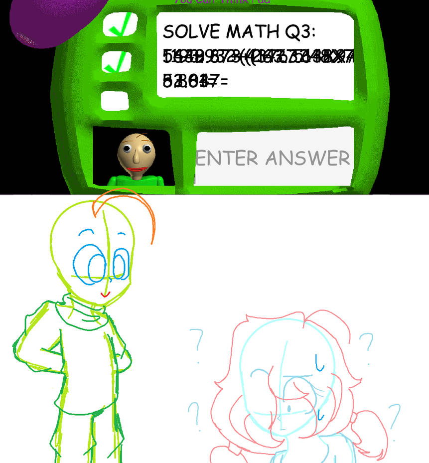 What is the answer to the 3rd question in Baldi's Basics? - Quora