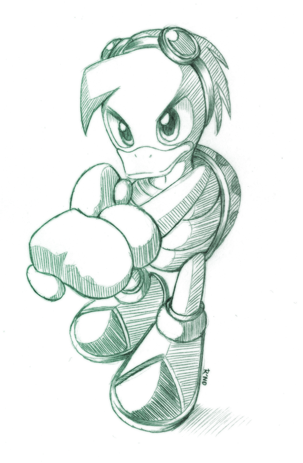 Torque Character Torque the Shellduck - Sketch by R-No71 by SpaceyStrife on DeviantArt