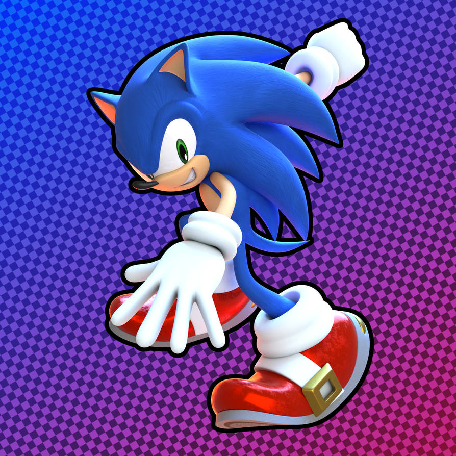 (Commission) Sonic the Hedgehog - Adventure Style by GlitchedLizardDA ...
