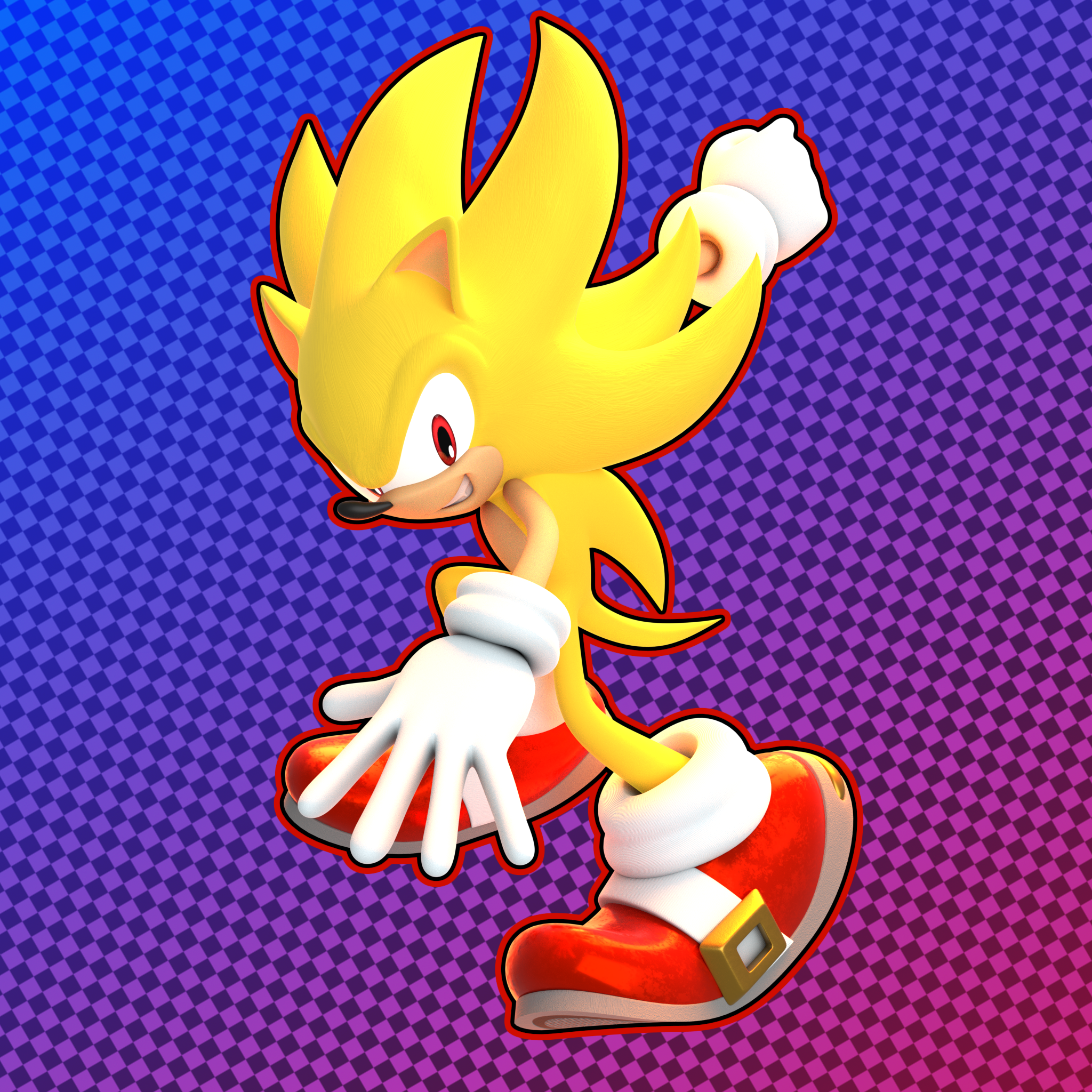 Sonic Modern Super Sonic