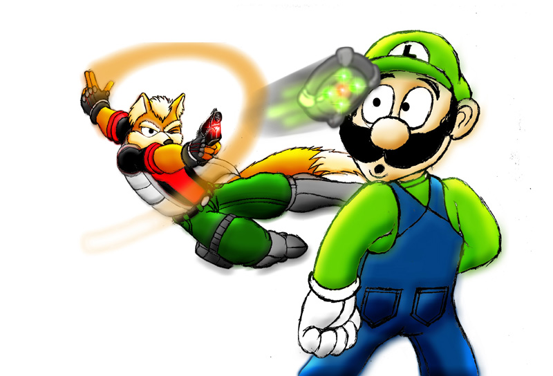 Star Fox Vs Luigi