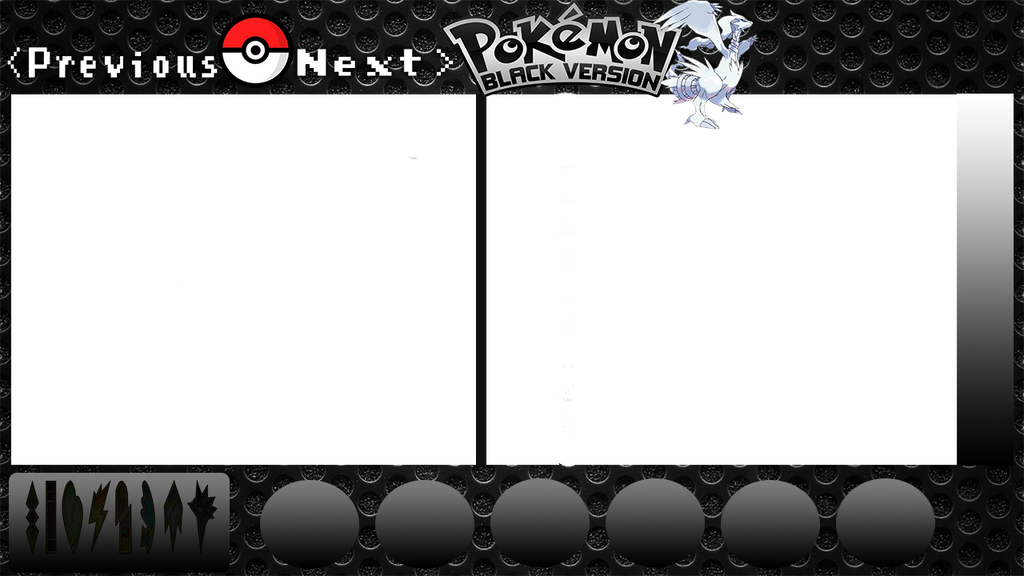 My Pokemon Black Layout by FlameDroid on DeviantArt