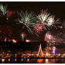 Fireworks over Stockholm