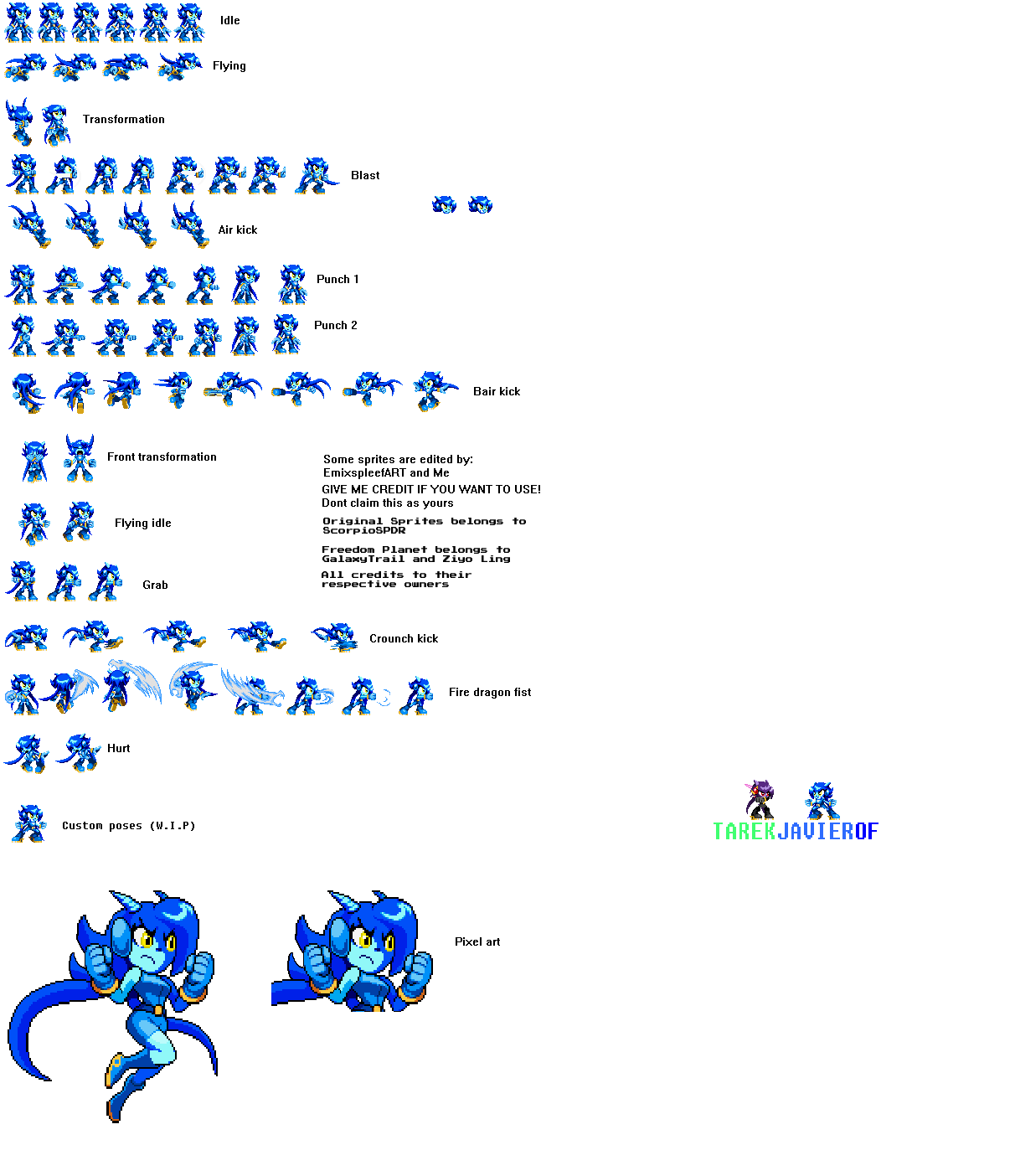 Sonic Sprite sheet variety pack. by parrishbroadnax on DeviantArt