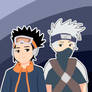 Obito and Kakashi