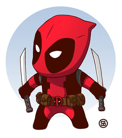 Deadpool chibi by sannyargullozos88 on DeviantArt