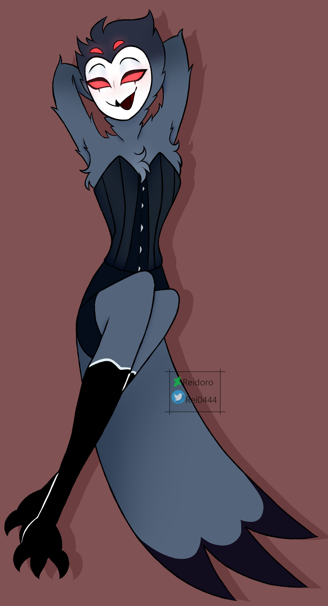 Stolas Robe Deviantart Stolas by ReiDoro on DeviantArt