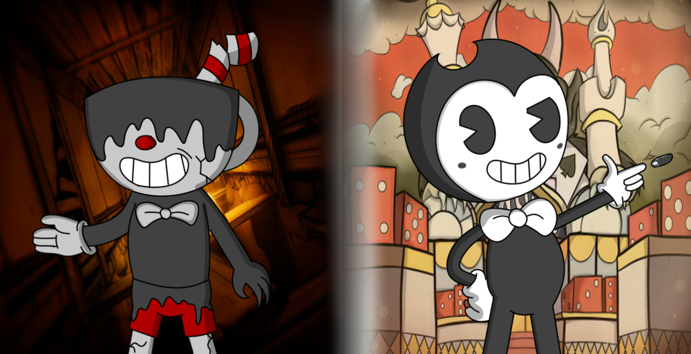 If bendy was in the cuphead show 2 by MerioTheCartoony on DeviantArt