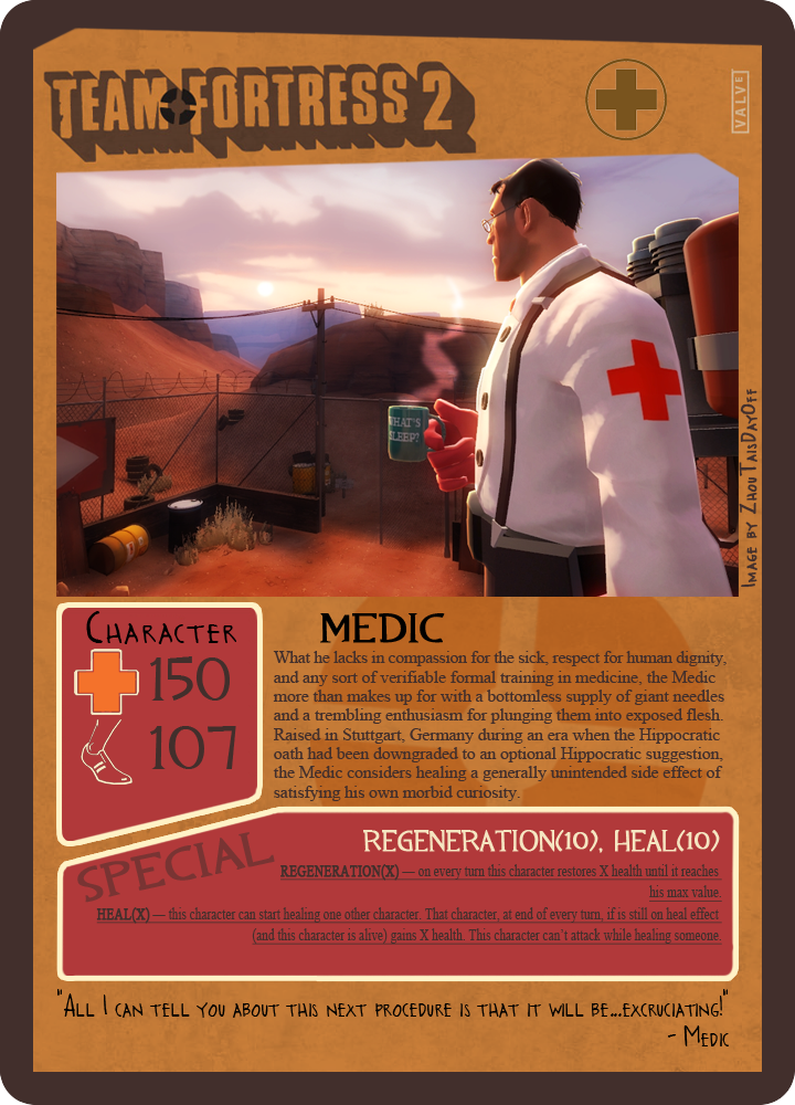 Character - Medic - ZhouTaisD2