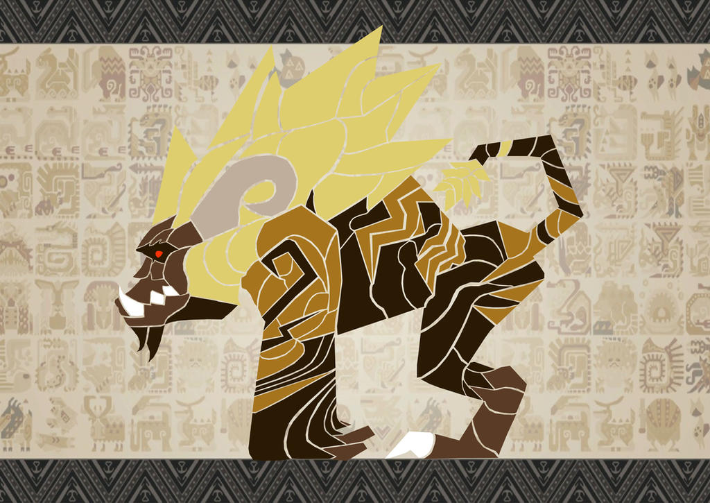 Bedtime Rajang Tribal Rajang by raichmann on DeviantArt