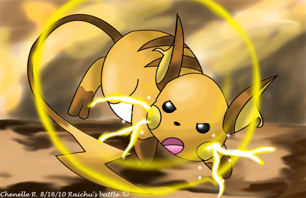 Raichu's battle