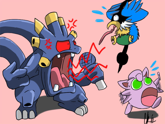 Exploud S Hyper Voice By Phatmon On Deviantart