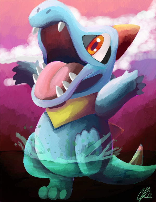 Totodile in Sai remake