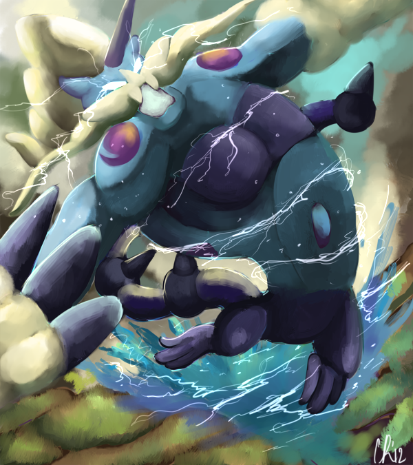 Thundurus: Therian Forme by Dra-ghost on Newgrounds