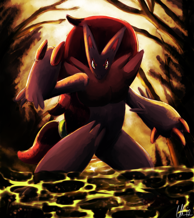 Zoroark Lostlorn forest