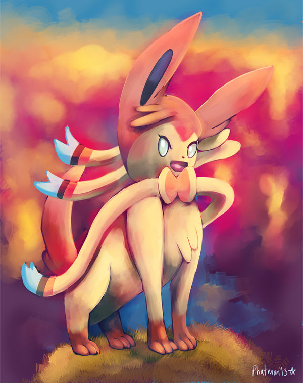 The flying grace Sylveon *UPDATED*