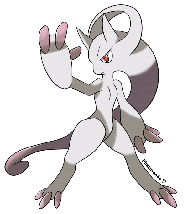 Mega mew by Phatmon66 on DeviantArt  Mew and mewtwo, Pokemon mew, Pokemon  fusion art