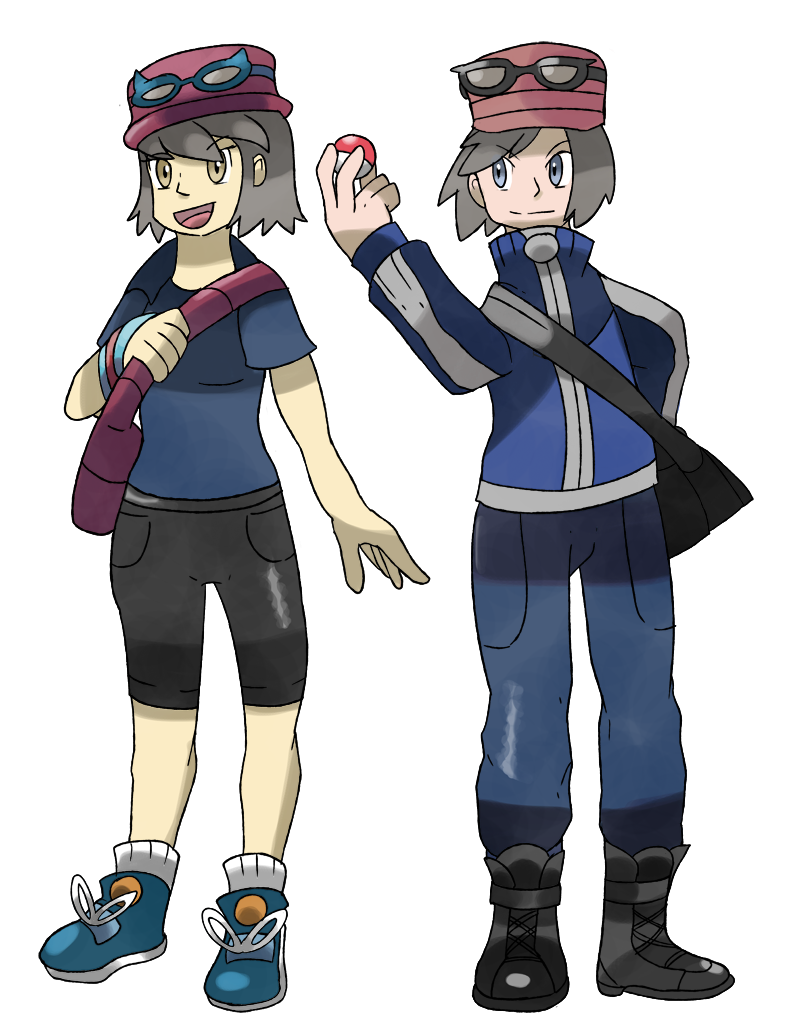 Commission Trainersona Emily and Xaiver (PAID)