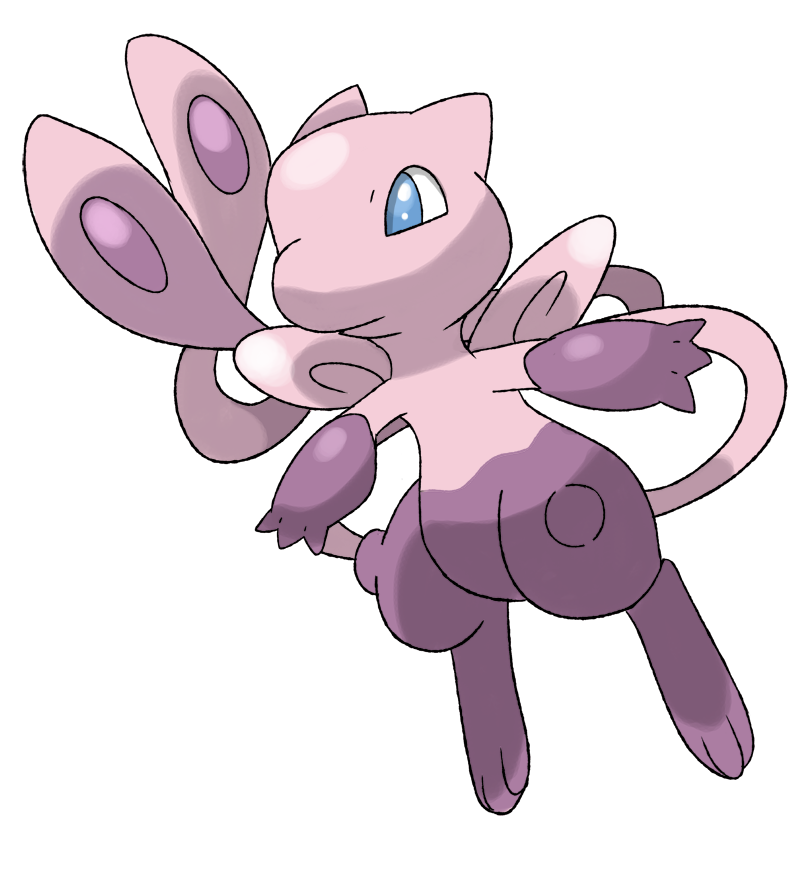 Mega Mew by Smiley-Fakemon on DeviantArt