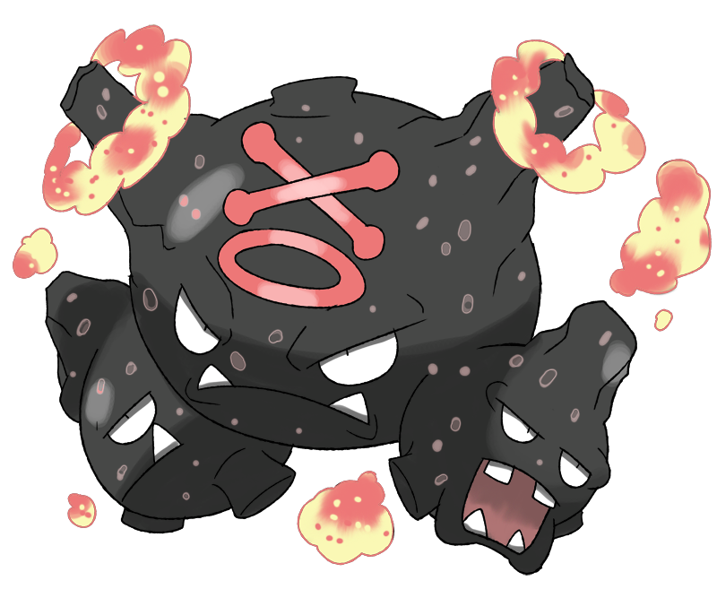 Mega Weezing by Phatmon