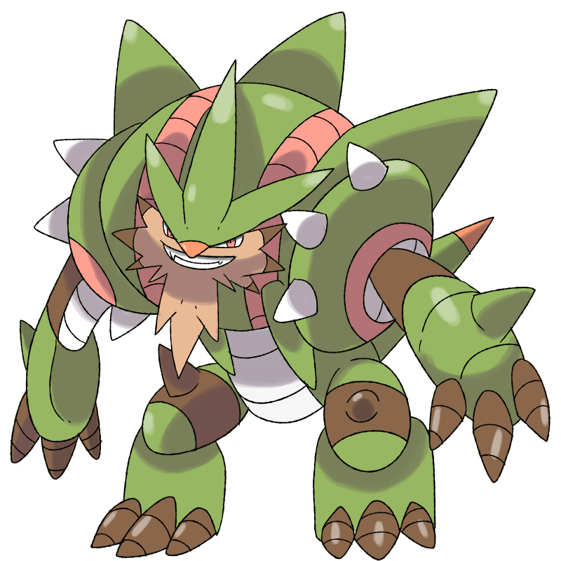 Chestnut Evolution Mega Chestnaught by Phatmon on DeviantArt