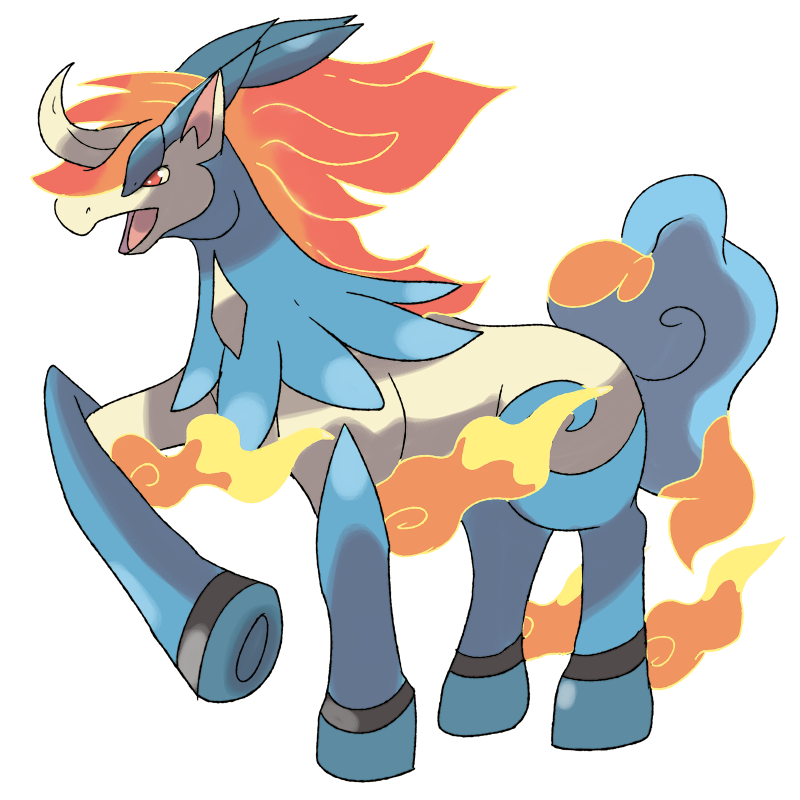 Keldash -Keldeo and Rapidash