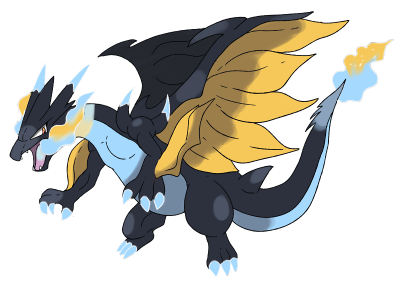 Mega Charizard Y by Xous54 on DeviantArt