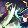 Hoenn Mega Starters in a Mega Battle