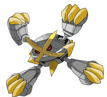 Mega Metagross - Shiny (defaut updated)