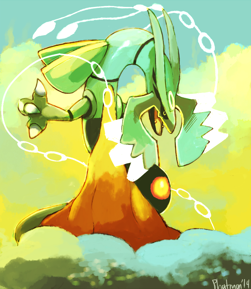 Mega Rayquaza by whonghaiw on DeviantArt