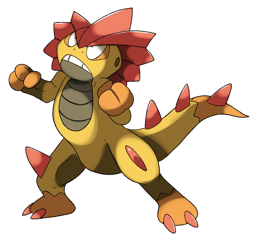 Mega Scrafty by Phatmon on DeviantArt