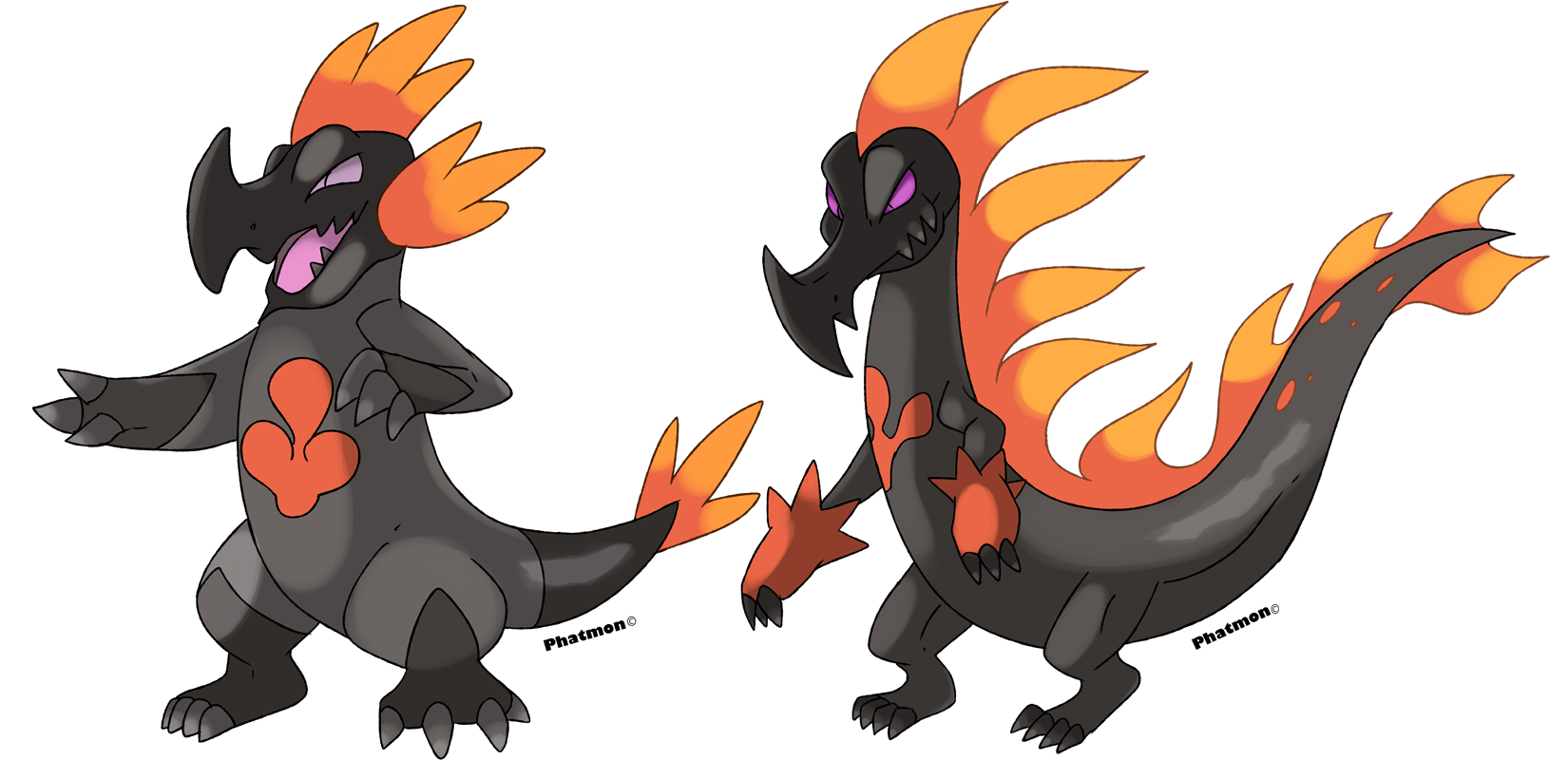 Salandit Possible Evolutions By Phatmon On DeviantArt