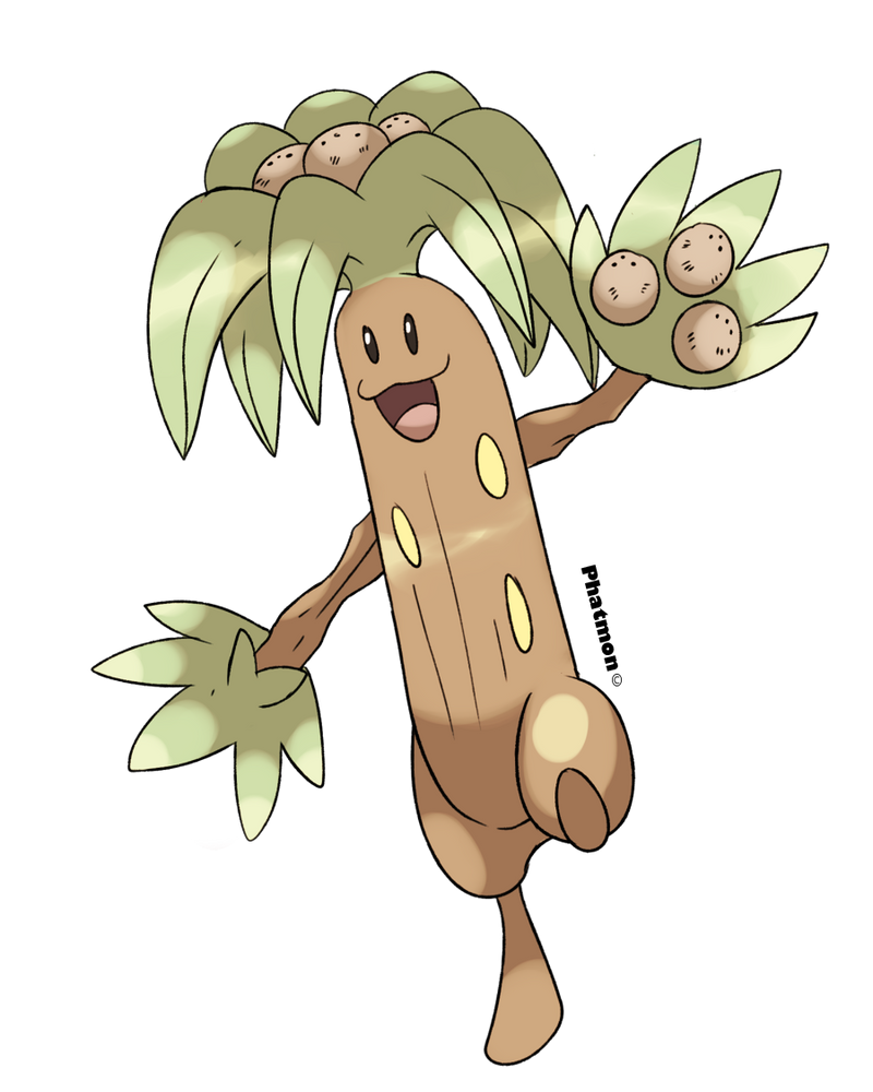 Alola Sudowoodo by Phatmon