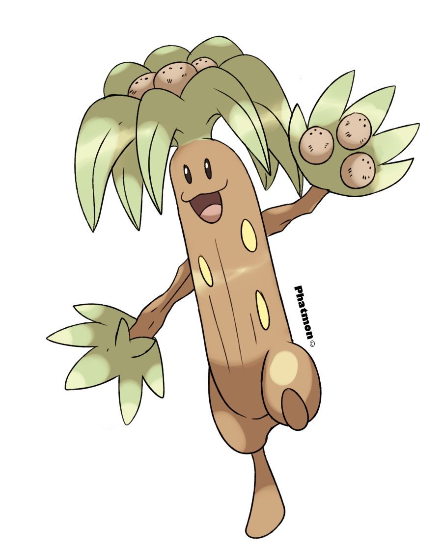 Alola Sudowoodo by Phatmon