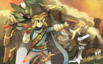 Link and the Great Pokemon war by Phatmon