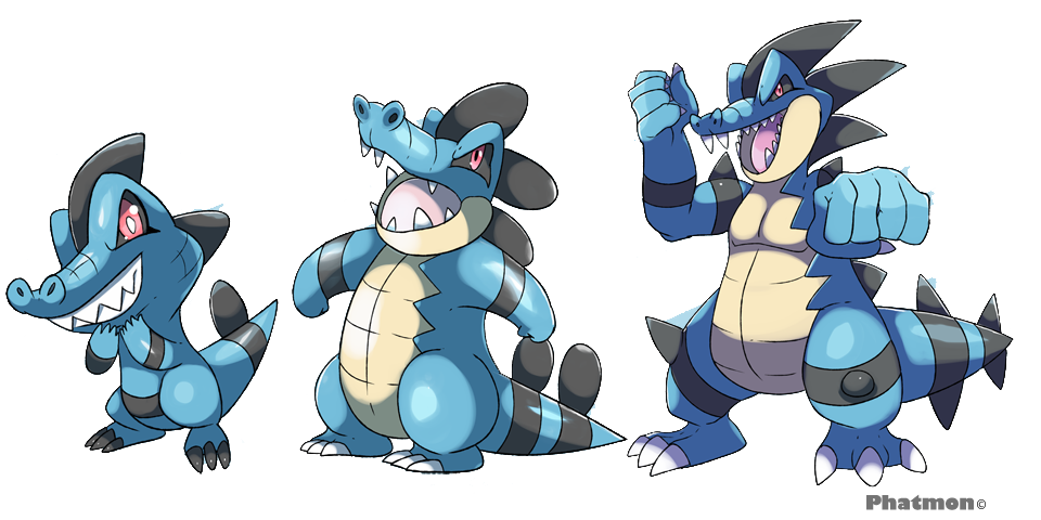 Alolan Totodile line 