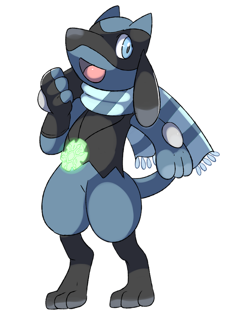 Real Life Riolu Blue Eyed Riolu by Phatmon on DeviantArt