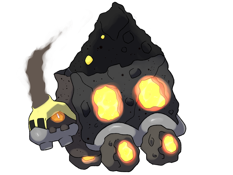 Fake Evolution of Rolycoly by Phatmon on DeviantArt