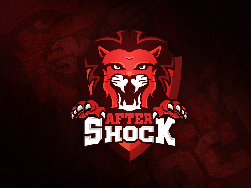 Logo design for the AfterShock Gaming