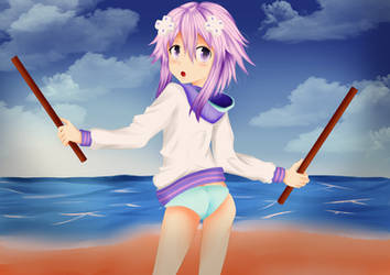 Neptune at beach