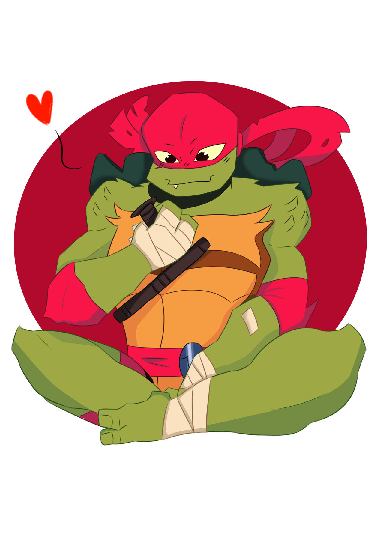 Rouph Raph Raph (ROTTMNT) by 1Bamboo1 on DeviantArt