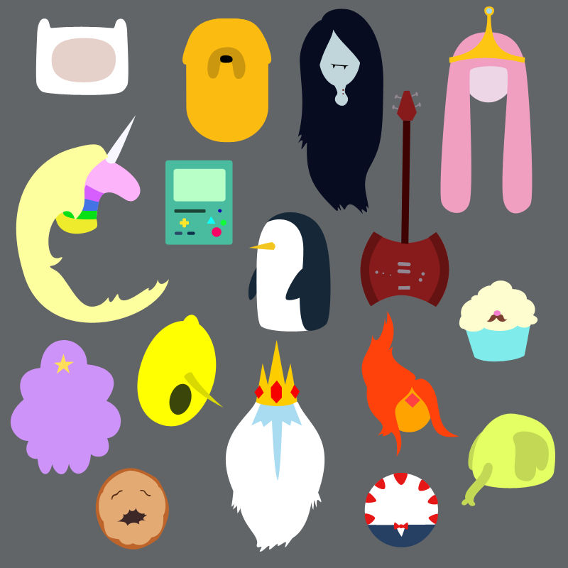 Adventure Time Powerpoint Adventure Time vector characters by closetlunatic on DeviantArt