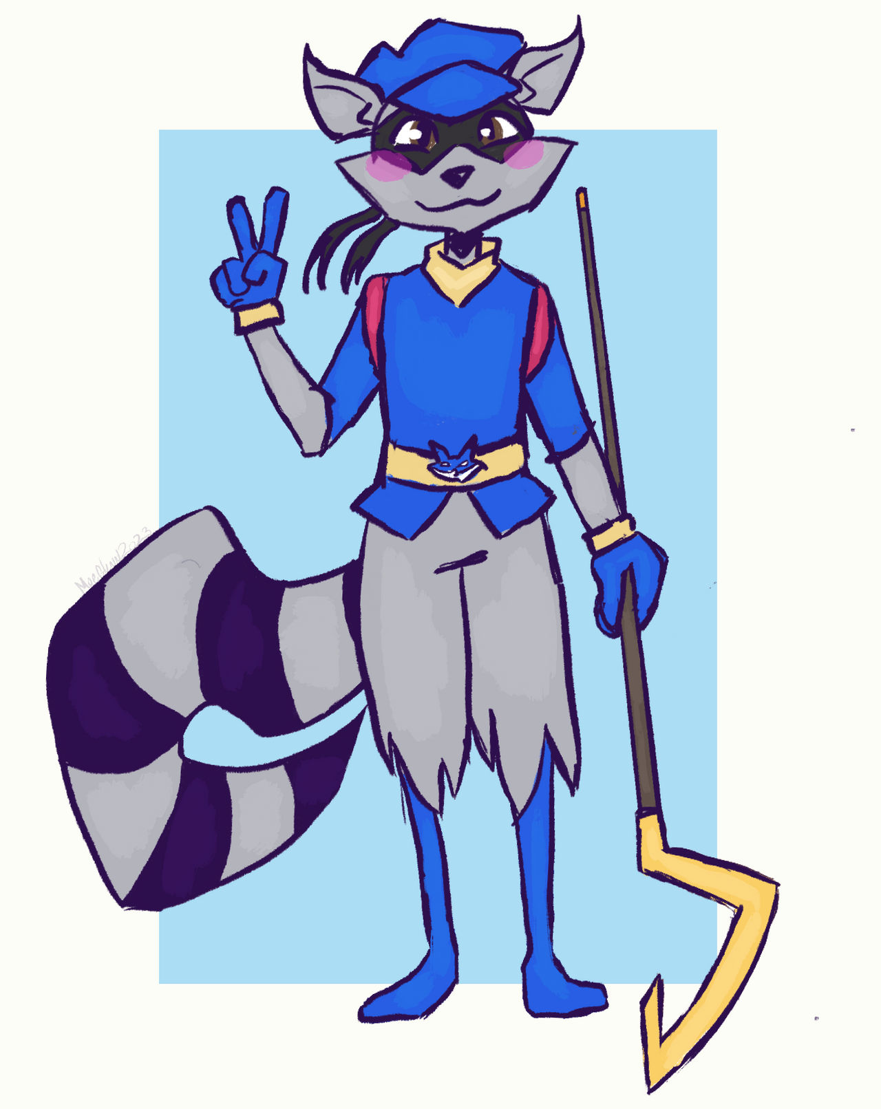 Sly Layd sly cooper by necroticdelay on DeviantArt