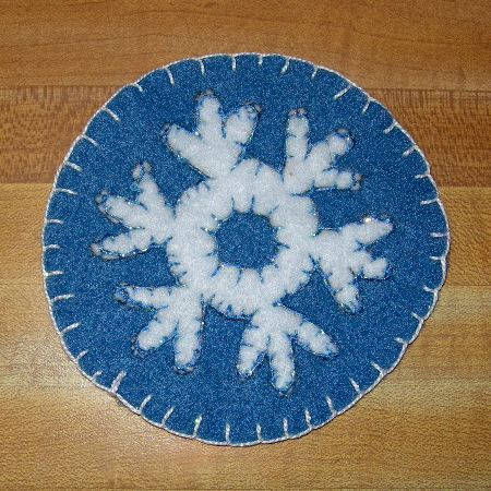 January Magnet - Snowflake