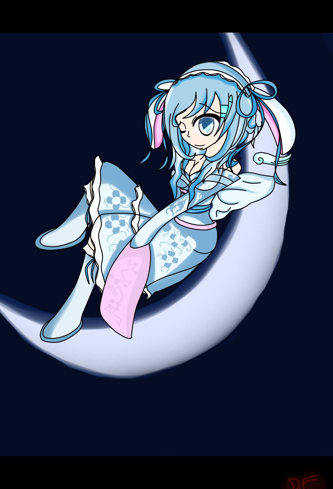 CE: Sitting on the moon