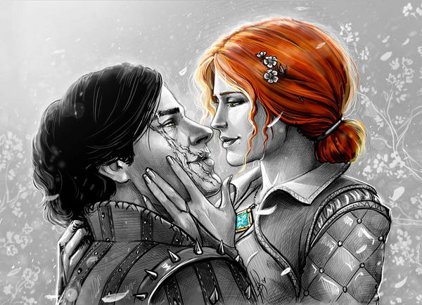 Triss Merigold and Eskel