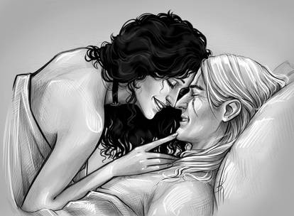 Yennefer and Geralt