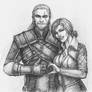 Geralt and Triss Merigold